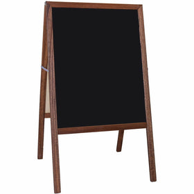 Flipside Stained Black Chalkboard Easel, FLP31221