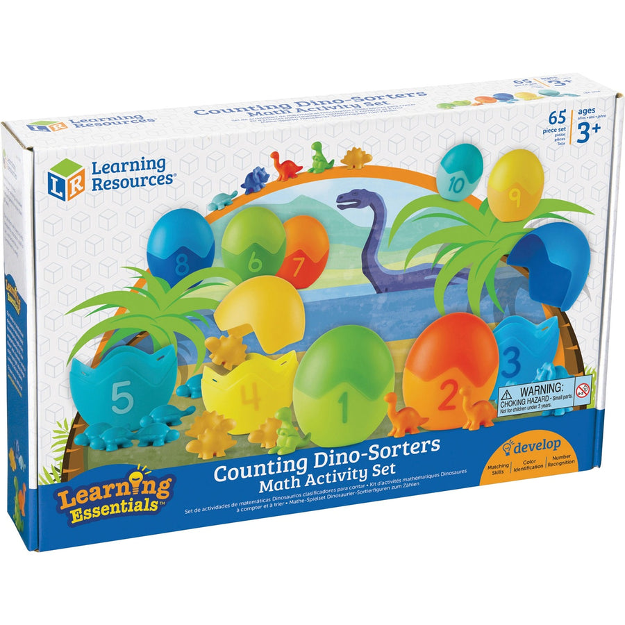 Learning Resources Counting Dino-Sorters Math Activity Set, Multi, 1 Set — view 1