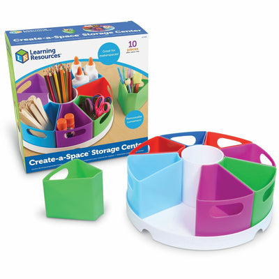 Learning Resources 10-piece Storage Center, Multi, 4EA/CT — view 1