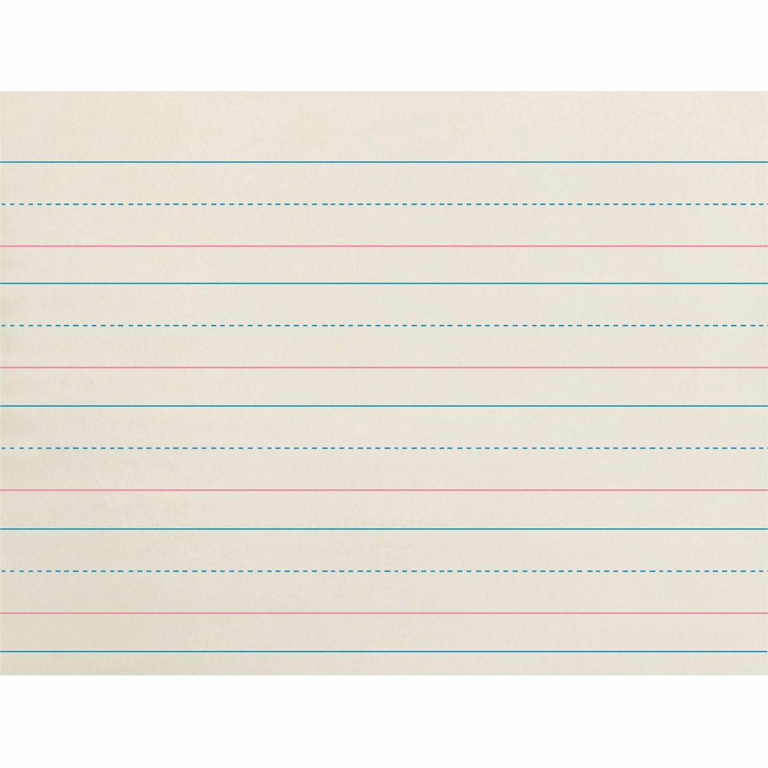 Zaner-Bloser Broken Midline Ruled Paper, 1 RM