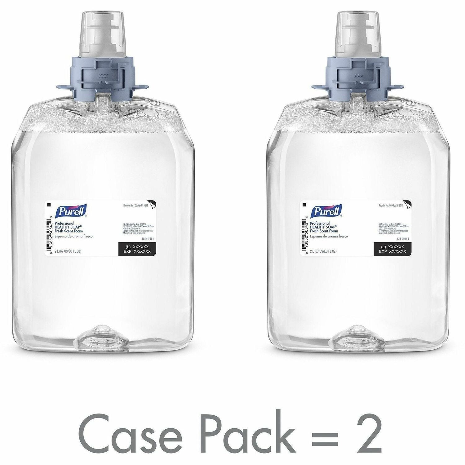 PURELL® FMX-20 HEALTHY SOAP Fresh Scent Foam, 1 Carton