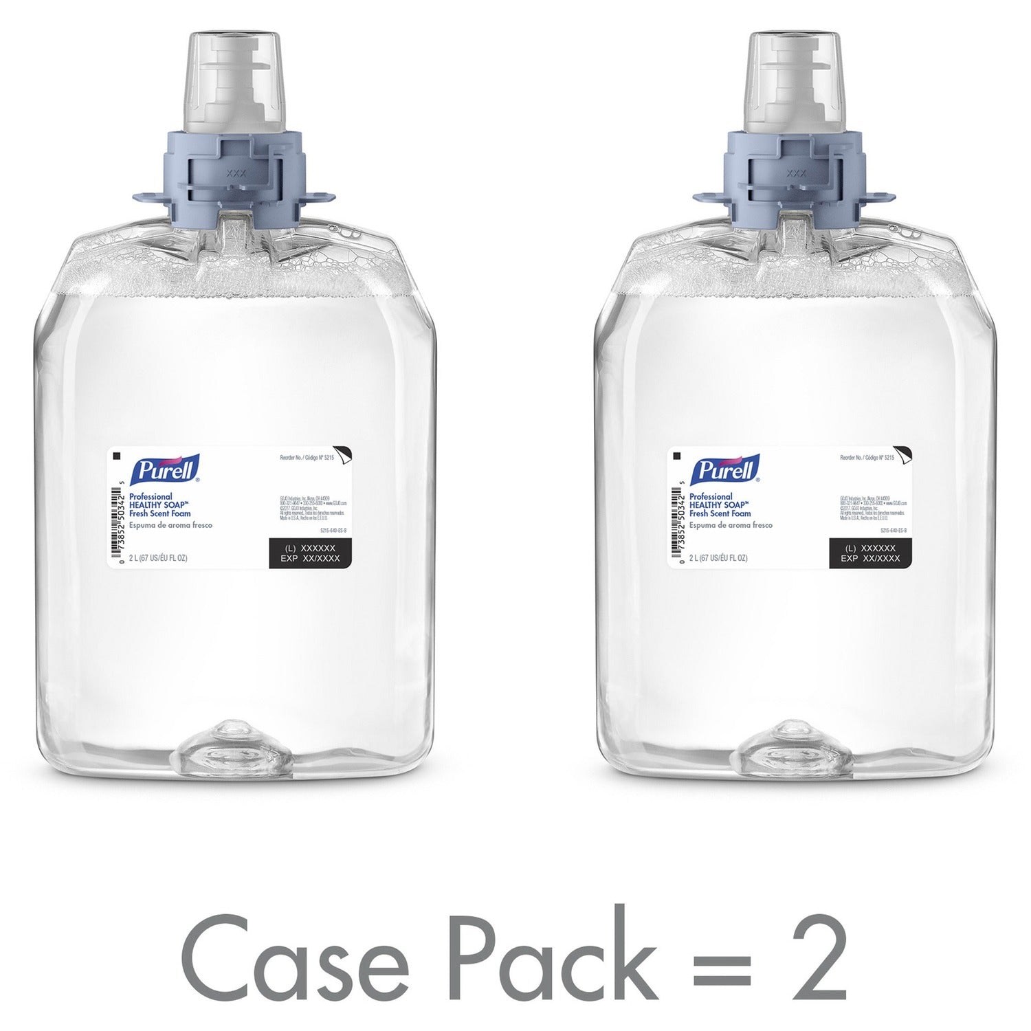 PURELL® FMX-20 HEALTHY SOAP Fresh Scent Foam, 1 Carton