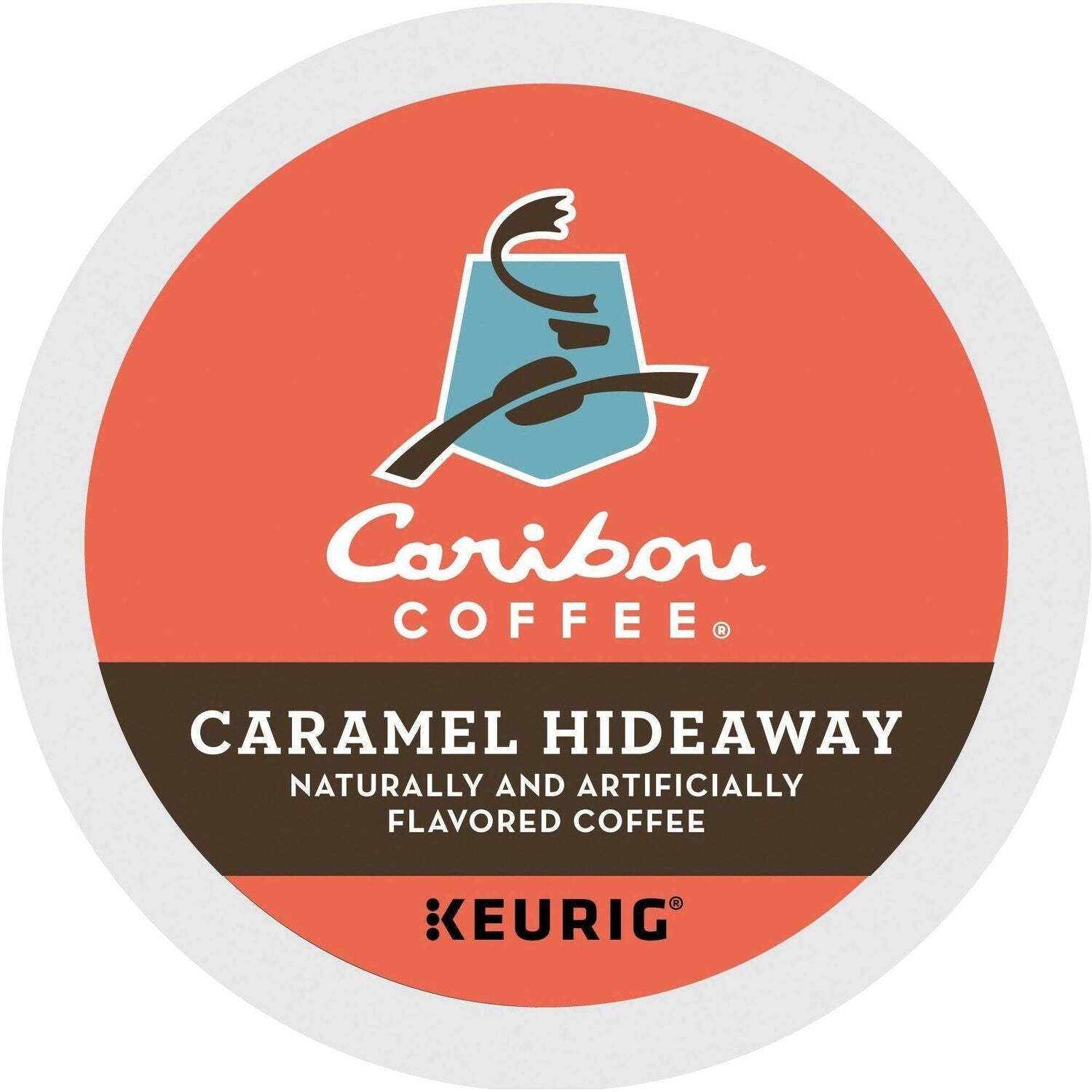Caribou Coffee® K-Cup Caramel Hideaway, 1 Box