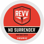 revv® K-Cup, Pod No Surrender Keurig Single-Serve K-Cup Pods, Dark Roast Coffee, 24 Count, 1 Box