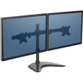 Fellowes Professional Series Dual Horizontal Monitor Arm, Black, FEL8043701