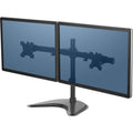 Fellowes Professional Series Dual Horizontal Monitor Arm, Black, FEL8043701