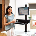 Fellowes Lotus VE Clamp Mount for Monitor - Black, FEL8080101
