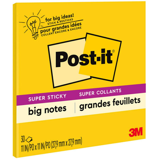 Post-it® Super Sticky Big Notes, 1 Each