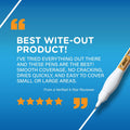 BIC Wite-Out Shake n' Squeeze Correction Pens, White, 6 / Box, BICWOSQPP11BX
