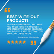 Wite-Out Shake n' Squeeze Correction Pens, 1 Box
