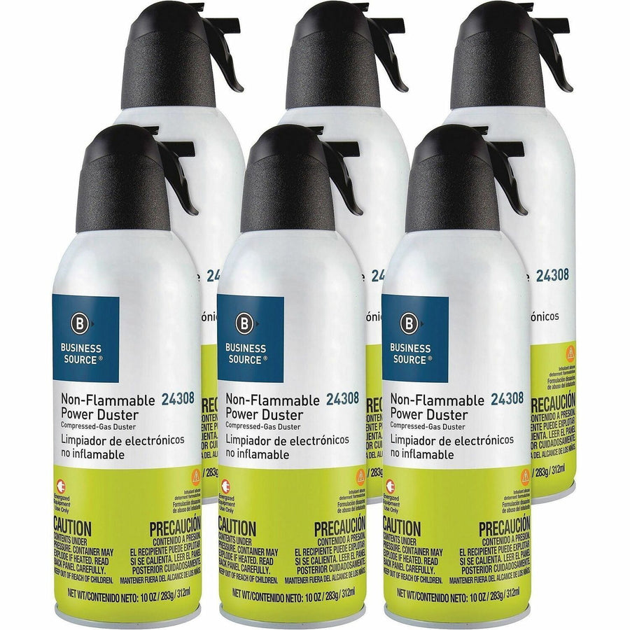 Business Source Nonflammable Power Duster, Multi, 6 / Pack — view 1