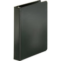 Business Source Basic Round Ring Binders, Black, 4 / Bundle, BSN28523BD