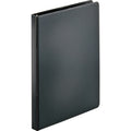 Business Source Basic Round Ring Binders, Black, 8 1/2" Width x 11" Length, 4 / Bundle, BSN28526BD