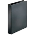 Business Source Basic Round Ring Binders, Black, 8 1/2" Width x 11" Length, 4 / Bundle, BSN28552BD