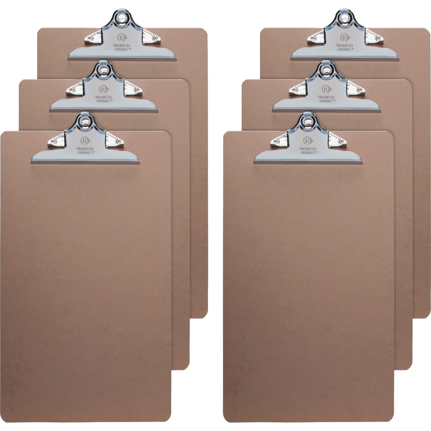 Business Source Hardboard Clipboard, 1 BD