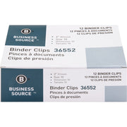 Business Source Fold-back Binder Clips, 1 BD