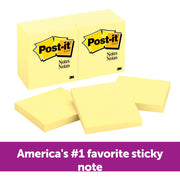 Post-it® Notes Original Notepads, 1 BD