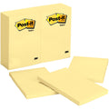 3M Post-it Notes Original Notepads, Canary Yellow, 2 / Bundle, MMM659YWBD