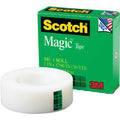 3M Scotch Invisible Magic Tape, Clear, 6 / Pack, MMM81011296PK