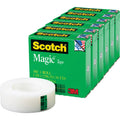 3M Scotch Invisible Magic Tape, Clear, 6 / Pack, MMM81011296PK