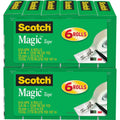 3M Scotch 3/4"W Magic Tape, Clear, 2 / Bundle, MMM8106PKBD