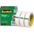 3M Scotch Magic Tape, Clear, 4 / Bundle, MMM810723PKBD