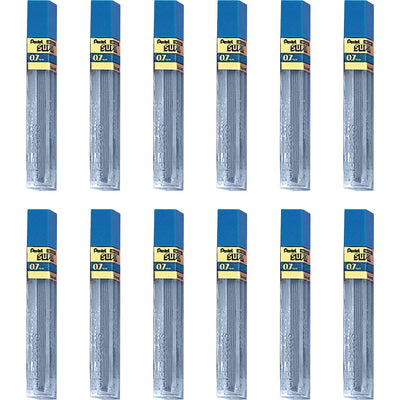 Pentel Super Hi-Polymer Leads, 0.7 mm, 12 / Box — view 1