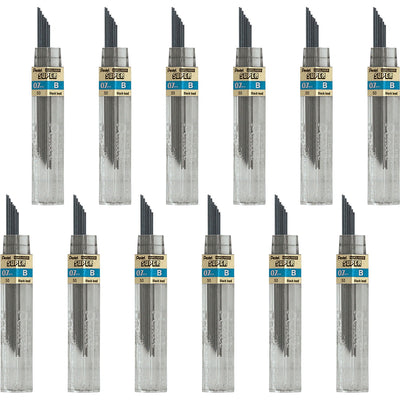 Pentel Super Hi-Polymer Leads, 0.7 mm, 12 / Box — view 1