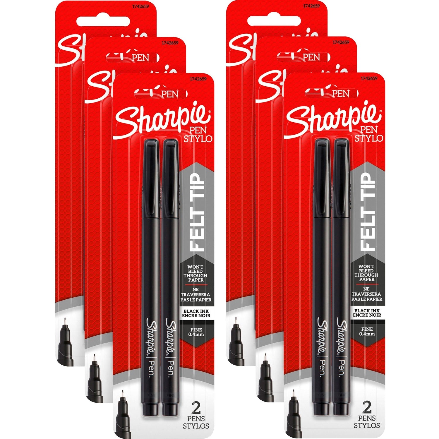 Sharpie Fine Point Pen, 1 Box