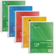 Sparco Wire Bound College Ruled Notebook, 1 BD