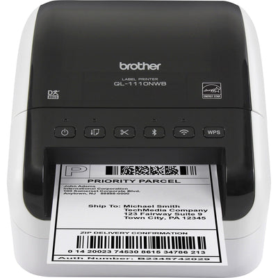Brother Desktop Direct Thermal Printer - Monochrome - Label Print - USB - Bluetooth - Wireless LAN, /BX 3BX/CT 16CT/PL — view 1