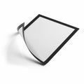 Durable Office DURAFRAME Magnetic Document Frame - 2/Pack, Black, DBL477101