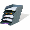 Durable Office VARICOLOR Desk Tray, Gray, 1 Pack, DBL770557