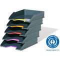 Durable Office VARICOLOR Desk Tray, Gray, 1 Pack, DBL770557