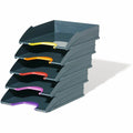 Durable Office VARICOLOR Desk Tray, Gray, 1 Pack, DBL770557