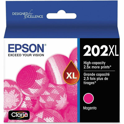 Epson Claria 202XL Original High Yield Inkjet Ink Cartridge - Magenta Pack, EPST202XL320S