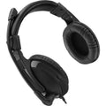 Adesso Xtream H5 - Multimedia Headset with Microphone, Black, ADEXTREAMH5
