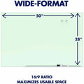 ACCO Quartet Element Framed Magnetic Glass Dry-Erase Boards, QRTG8548E