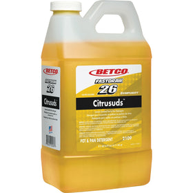 Betco Symplicity FastDraw 26 Citrusuds Pot/Pan Detergent, Yellow, BET21094700