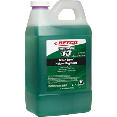 Betco Green Earth FastDraw 13 Natural Degreaser, Dark Green, 4EA/CT — view 1