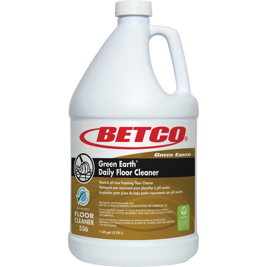 Betco Green Earth Daily Floor Cleaner, Yellow, 4EA/CT — view 1