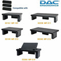 First Base DAC Stax MP-216 Ergonomic Height-Adjustable Monitor/Laptop Riser Blocks Kit, Black, DTA02250