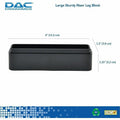 First Base DAC Stax MP-216 Ergonomic Height-Adjustable Monitor/Laptop Riser Blocks Kit, Black, DTA02250