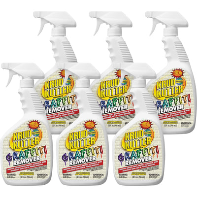 Rust-Oleum Krud Kutter Graffiti Remover, Clear, 6 / Carton, RSTGR326CT