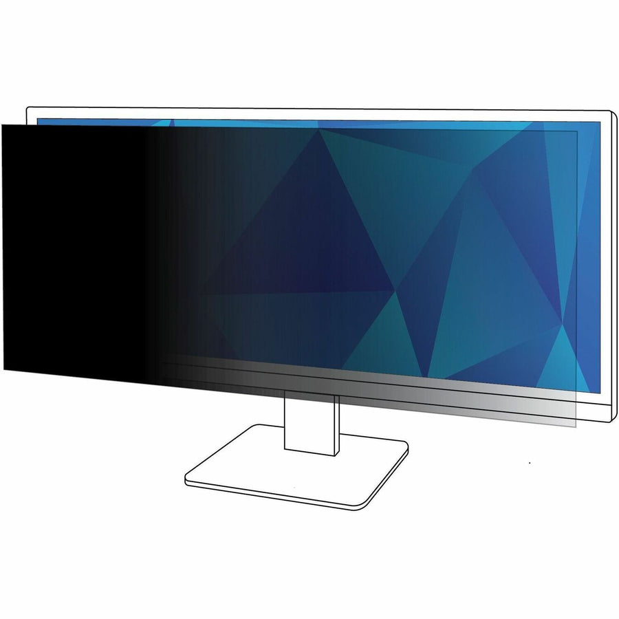 3M Privacy Filter for 38in Monitor, 21:9, PF380W2B, 35.19" x 14.79", Matte, MMMPF380W2B