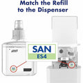Gojo PURELL ES4 Hand Sanitizer Dispenser, Push-Style, White, GOJ502001