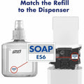 Gojo PURELL ES6 Touch-free Hand Soap Dispenser, White, GOJ643001