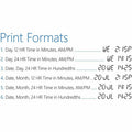 Lathem Time Company Lathem 2100HD Heavy Duty Thermal Print Time Clock, Black, LTH2100HD