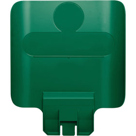 Rubbermaid Commercial Slim Jim Green Recycle Billboard, RCP2007908