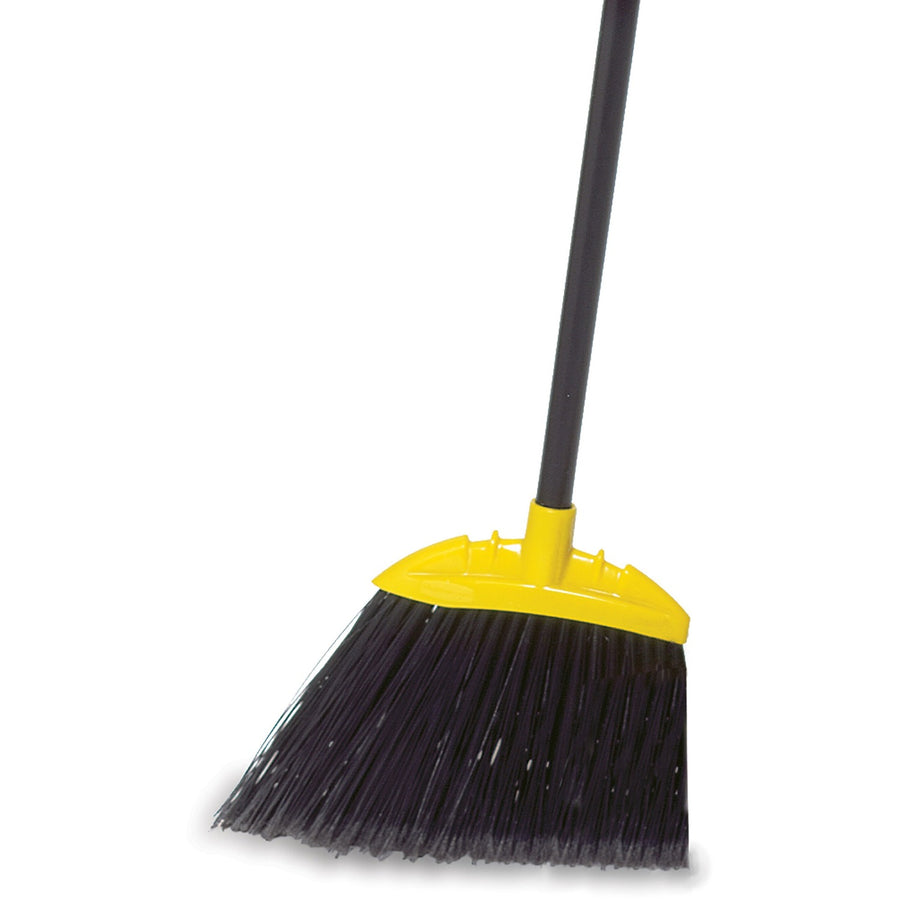 Rubbermaid Commercial Jumbo Smooth Sweep Angle Broom, Yellow, Chemical Resistant, RCPFG638906B